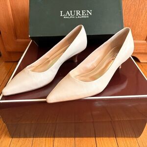 Ralph Lauren leather pumps